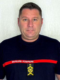 Portrait du Fourrier Christophe Chapotat