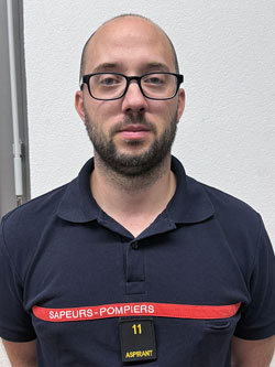 Portrait de l'Aspirant Patrick Recarey