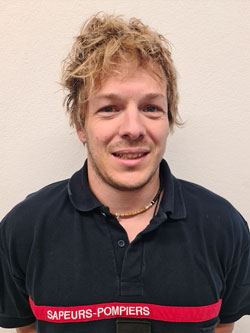 Portrait du Sapeur Loïc Gaillard